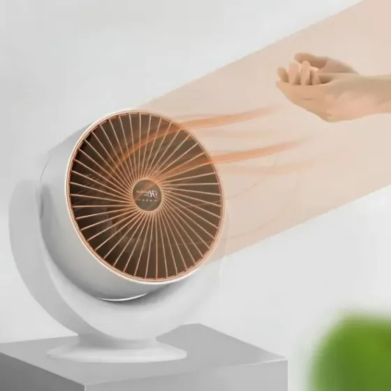 Caloventor Calefactor Portátil 220v De Mesa Invierno Calor Floresta