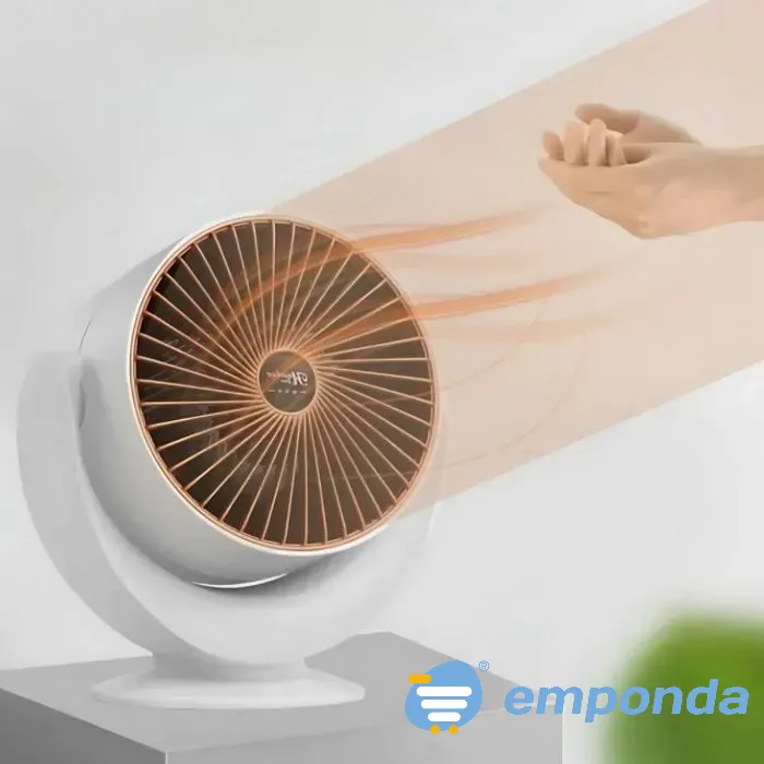 Caloventor Calefactor Portátil 220v De Mesa Invierno Calor Floresta - imagen 1