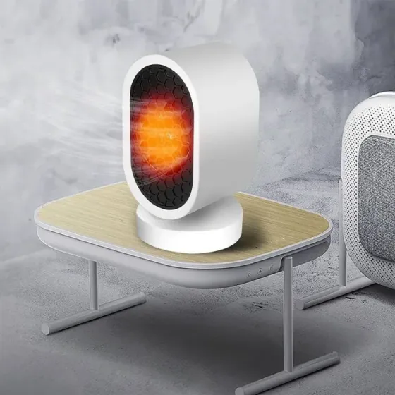 Caloventor Portátil De Mesa Moderno 800w Invierno Calor 220v Floresta