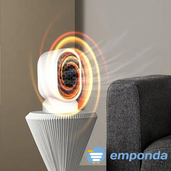 Caloventor Portátil De Mesa Moderno 800w Invierno Calor 220v Floresta - imagen 7