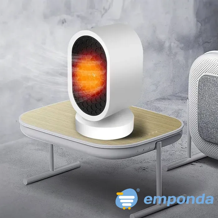 Caloventor Portátil De Mesa Moderno 800w Invierno Calor 220v Floresta - imagen 5