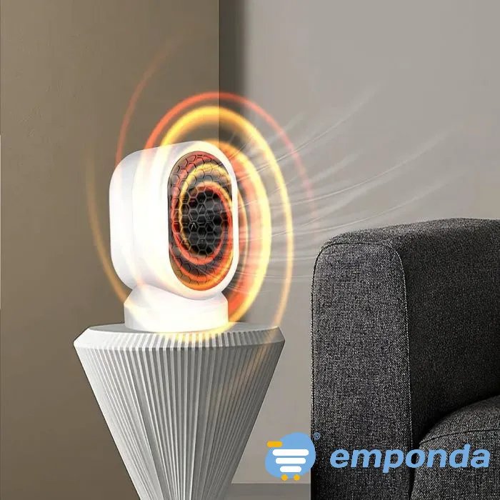 Caloventor Portátil De Mesa Moderno 800w Invierno Calor 220v Floresta - imagen 7