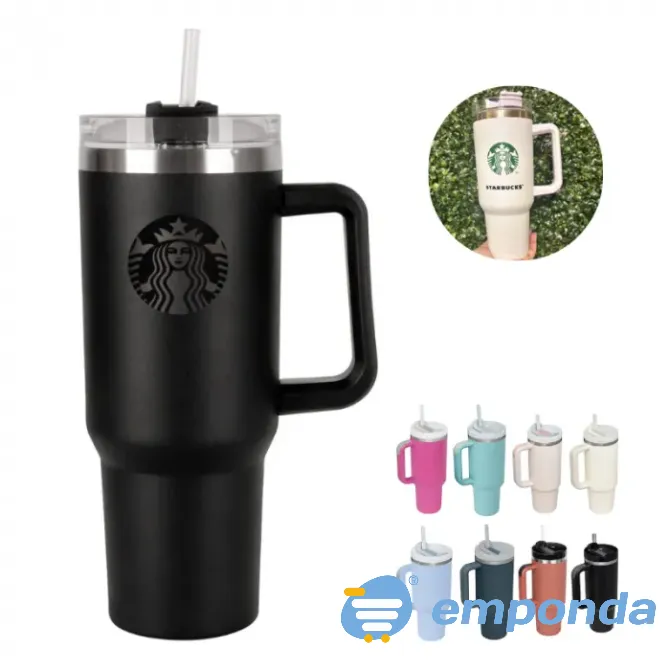 Vaso Termico 1200ml Starbucks con Agarre Floresta - imagen 1