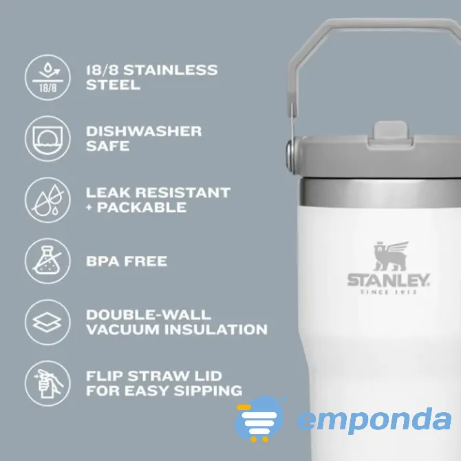 Vaso Termico Stanley Grande Acero Inoxidable Floresta - imagen 4