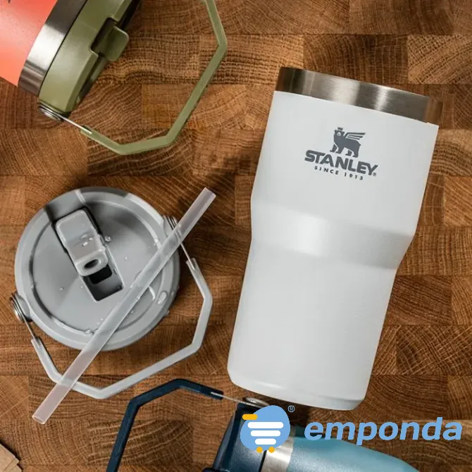 Vaso Termico Stanley Grande Acero Inoxidable Floresta - imagen 2