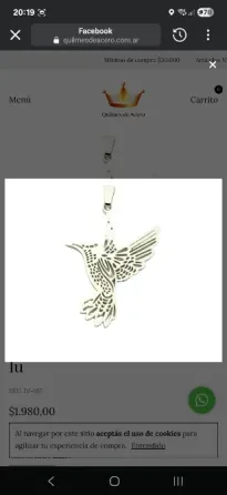 Collar colibri de acero quirúrgico La Matanza