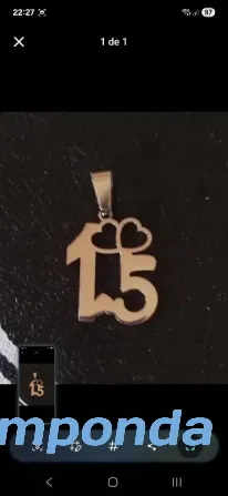 Collar 15 años acero quirúrgico La Matanza - imagen 2