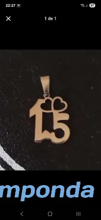 Collar 15 años acero quirúrgico La Matanza - imagen 1