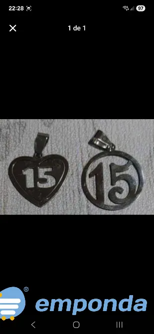 Collar 15 años acero quirúrgico La Matanza - imagen 7