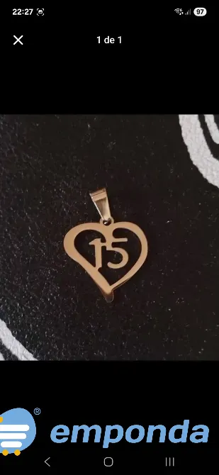 Collar 15 años acero quirúrgico La Matanza - imagen 4