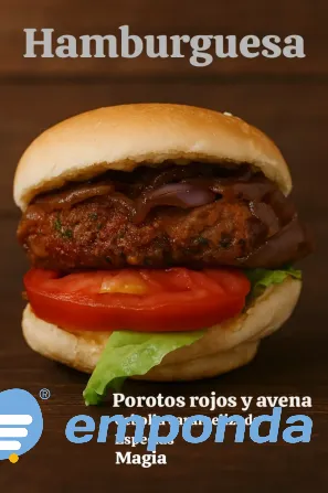 Hamburguesa porotos y avena Pilar - imagen 1