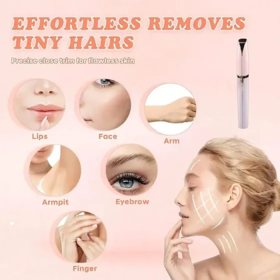 Depilador Facial Recargable Sin Dolor Antiage Floresta