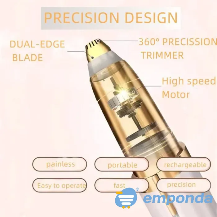 Depilador Facial Recargable Sin Dolor Antiage Floresta - imagen 5