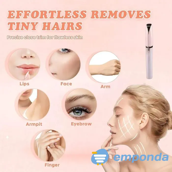 Depilador Facial Recargable Sin Dolor Antiage Floresta - imagen 6