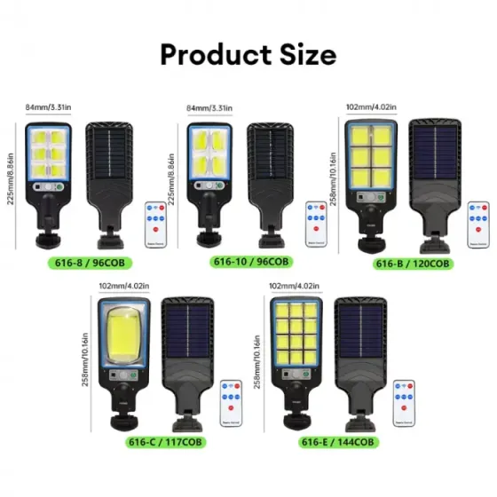 Reflector Solar 4 Led COB Floresta