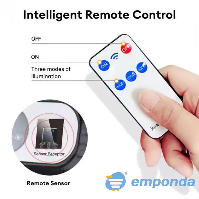 Reflector Solar 4 Led COB Floresta - imagen 3