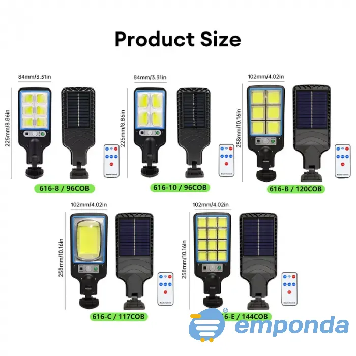Reflector Solar 4 Led COB Floresta - imagen 5