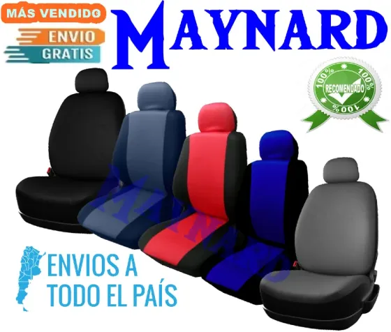 Fundas Cubre asiento de tela Villa General Mitre
