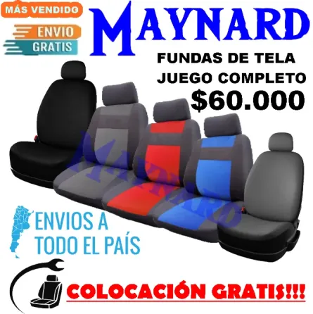 Fundas Cubre asiento de tela Villa Crespo
