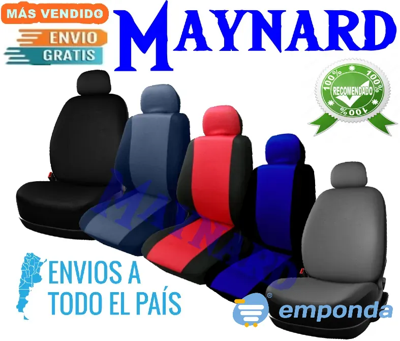 Fundas Cubre asiento de tela Villa General Mitre - imagen 3