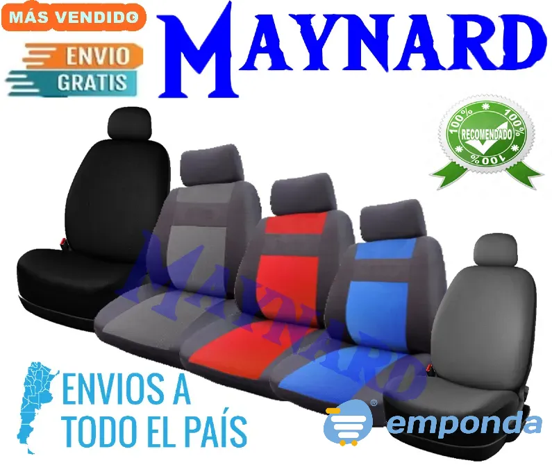 Fundas Cubre asiento de tela Villa General Mitre - imagen 4
