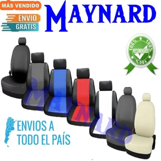 Fundas Cubre asiento de cuero ecológico Villa General Mitre