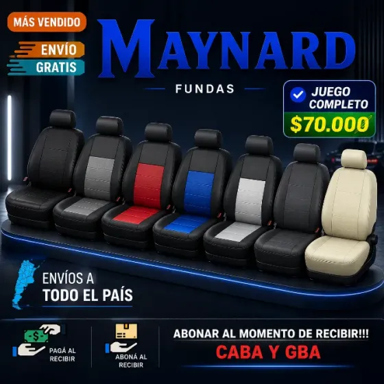 Fundas Cubre asiento de cuero ecológico Villa General Mitre