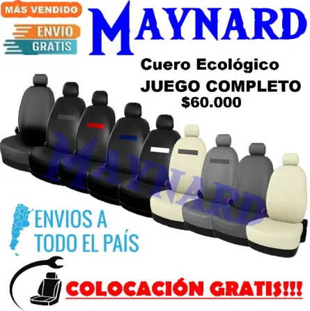 Fundas Cubre asiento de cuero ecologico Villa Crespo