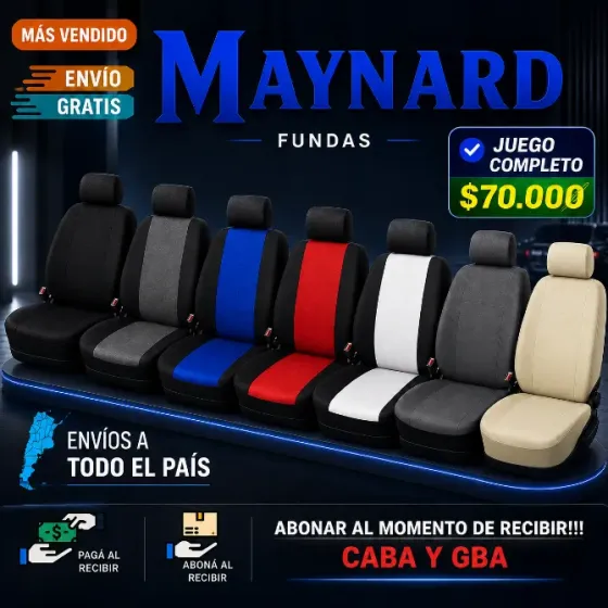 Fundas Cubre asiento de cuero ecológico Villa General Mitre