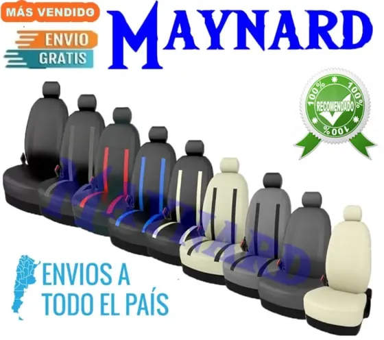 Fundas Cubre asiento de cuero ecológico Villa General Mitre