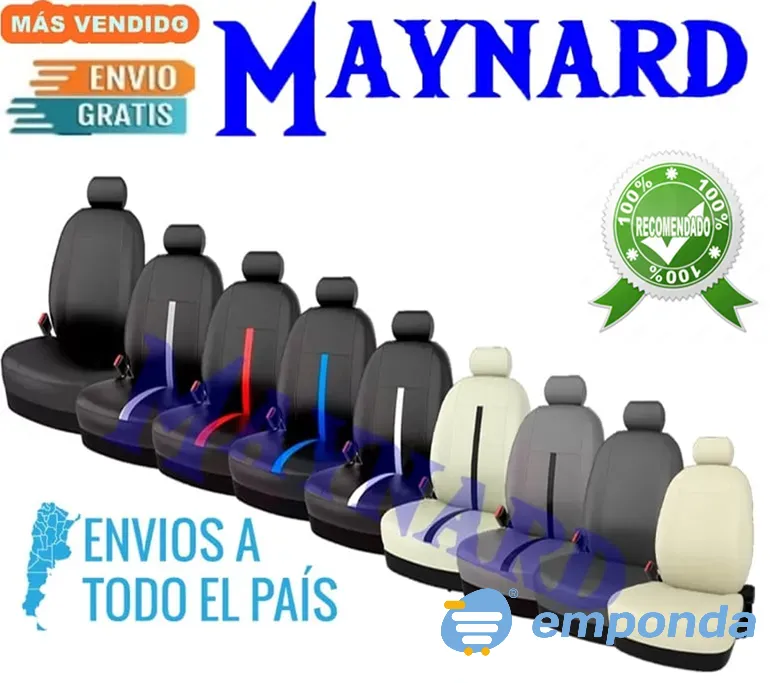 Fundas Cubre asiento de cuero ecológico Villa General Mitre - imagen 4