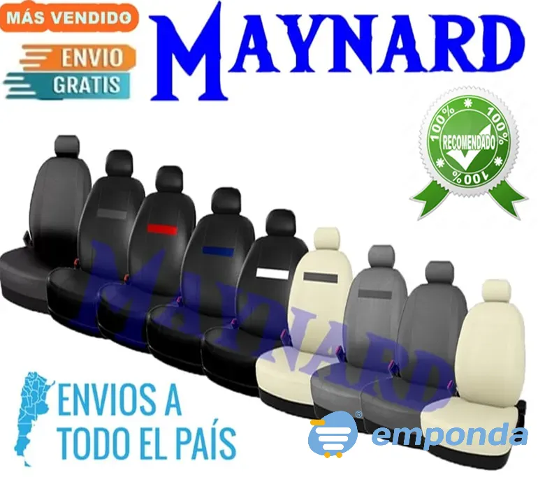 Fundas Cubre asiento de cuero ecológico Villa General Mitre - imagen 1