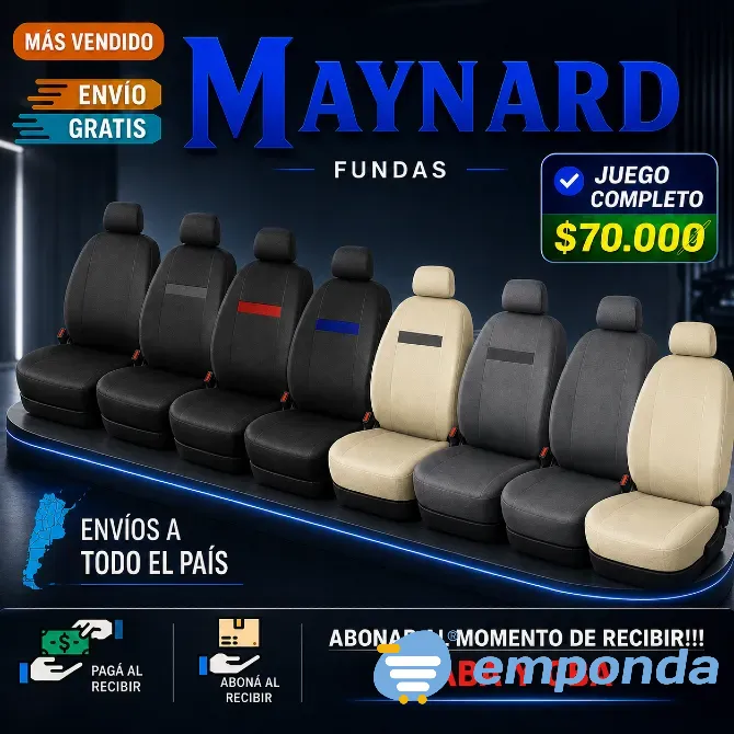 Fundas Cubre asiento de cuero ecológico Villa General Mitre - imagen 1