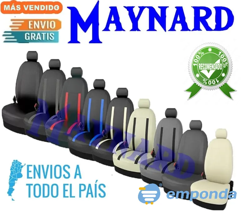 Fundas Cubre asiento de cuero ecológico Villa General Mitre - imagen 3