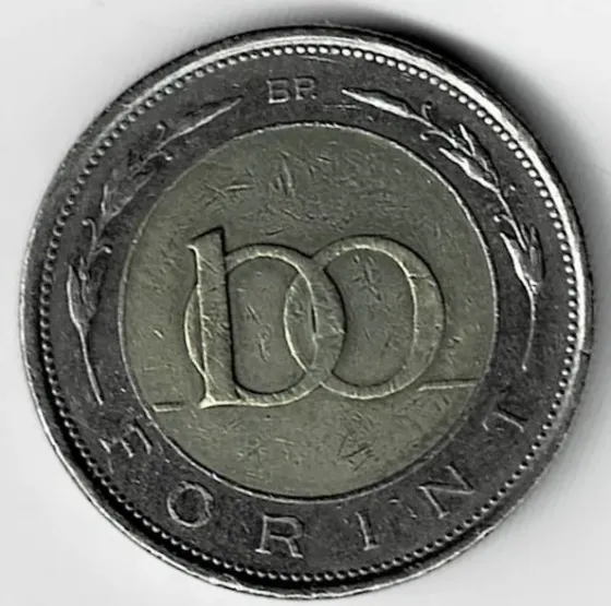 Moneda de hungría 100 forint 1998 linda pieza oferta Villa Crespo