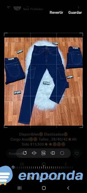 Jeans cargo Rosario - imagen 1