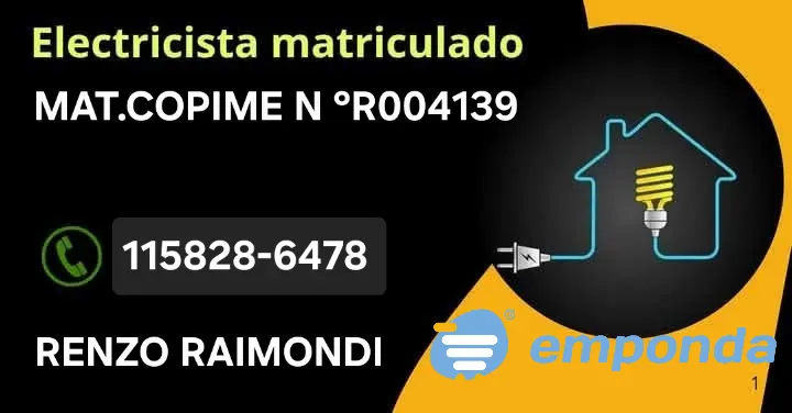 Electricista matriculado copime caba Balvanera - imagen 8