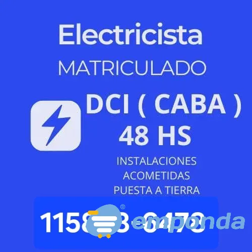 Electricista matriculado copime caba Balvanera - imagen 5