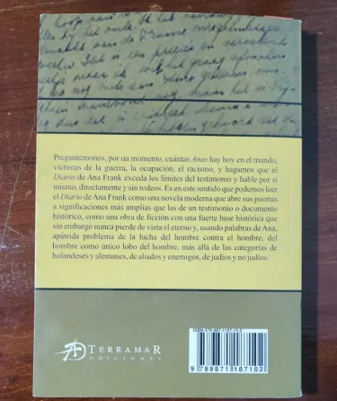 Diario Ana Frank Lomas de Zamora