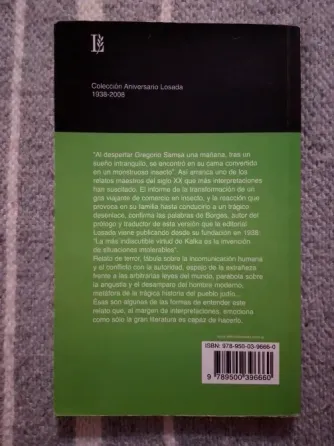 La metamorfosis Lomas de Zamora
