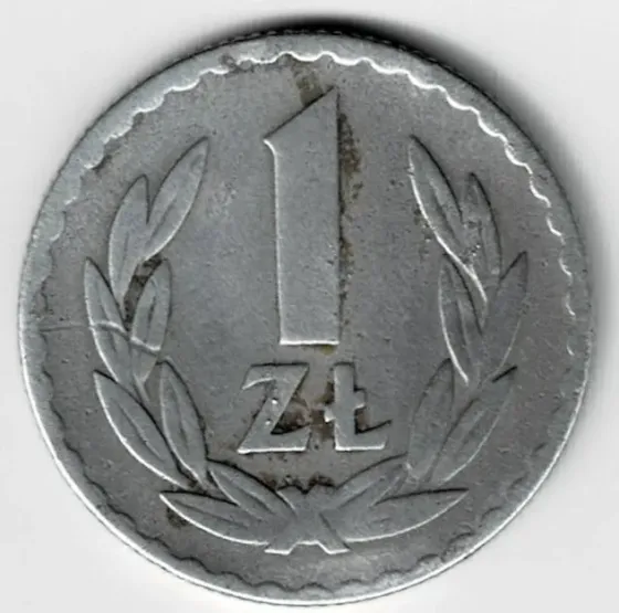 Moneda de polonia 1 zloty 1949 pocas unidades Villa Crespo