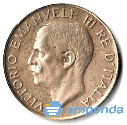 Moneda de italia 5 centesimi 1921 una moneda para regalar Villa Crespo - imagen 1