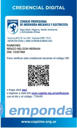 Electricista matriculado copime caba Balvanera - imagen 1