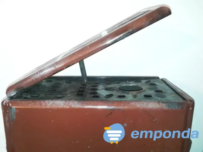 Antigua estufa calentador flamex a kerosene vintage Agronomía - imagen 6