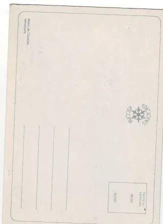 Tarjeta postal del metro de caracas (venezuela) Villa Crespo