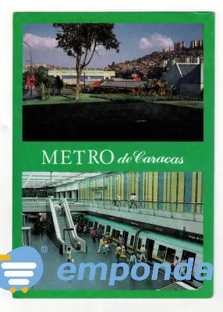 Tarjeta postal del metro de caracas (venezuela) Villa Crespo - imagen 1