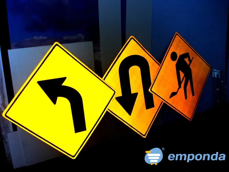 Creacion de carteles viales con caño redondo en la base para Lanús - imagen 3