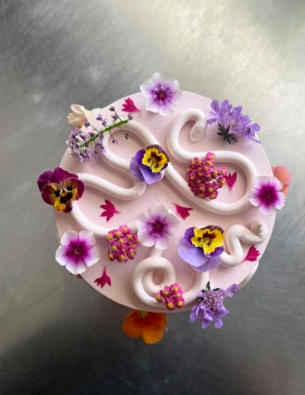 Torta Floral Recoleta
