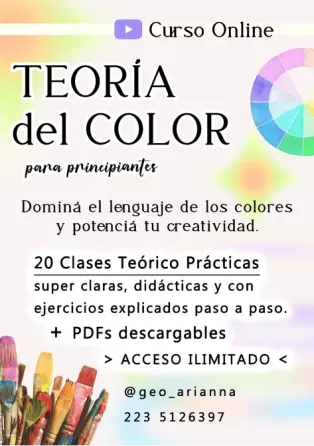 Curso Online Teoría del Color Super Claro y didáctico Mar del Plata