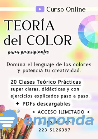 Curso Online Teoría del Color Super Claro y didáctico Mar del Plata - imagen 1